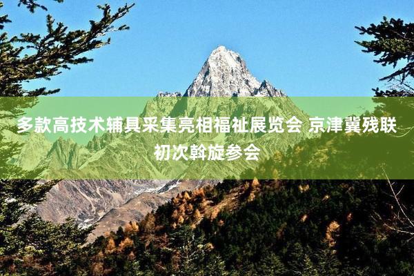 多款高技术辅具采集亮相福祉展览会 京津冀残联初次斡旋参会